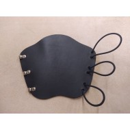 Archery Bracer - 'Elastic' Squire Style fits Teenager to Adult - Black